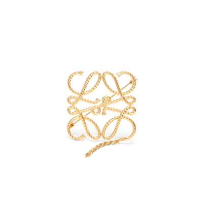 LOEWE ANAGRAM BROOCH J821245X20